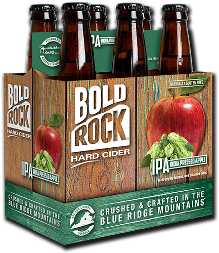 Bold Rock Hard Cider Announces The Widespread Release - Bold Rock Ipa Cider Clipart (600x600), Png Download