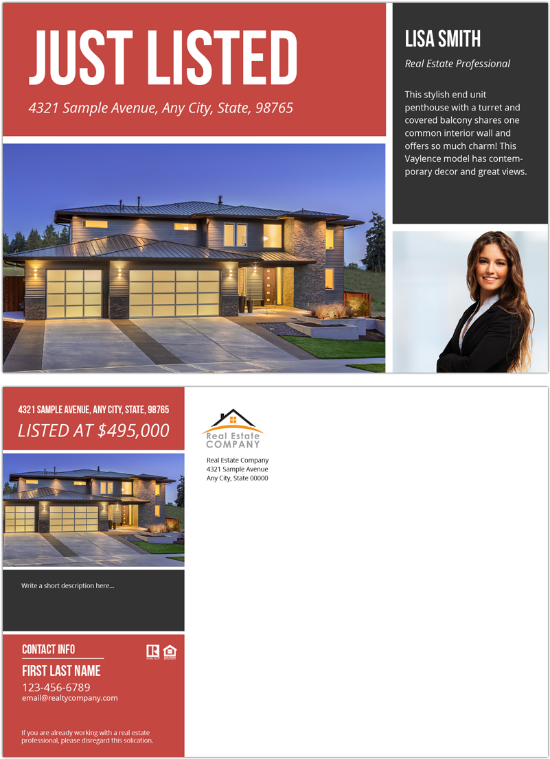 Luxury Real Estate Flyer Ideas Clipart (900x1196), Png Download