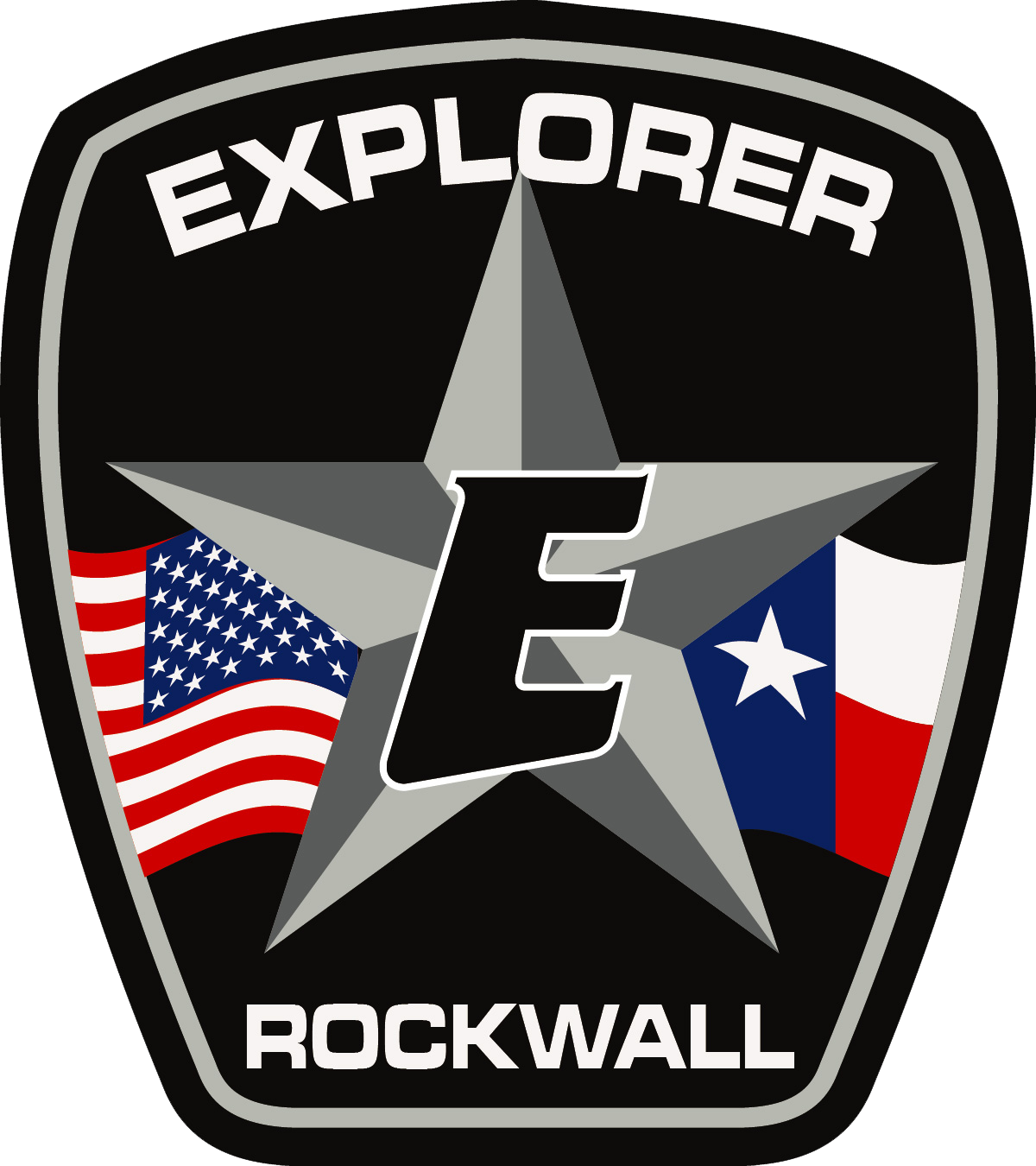 The Rockwall Police Department Law Enforcement Explorer - Police Explorer Patch Clipart (1200x1350), Png Download