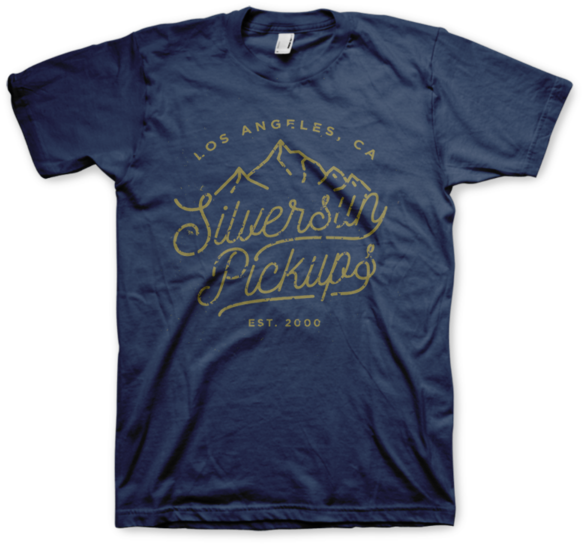 Mountains Badge Blue T Shirt - Bad Religion How Could Hell Be Any Worse Shirt Clipart (600x600), Png Download