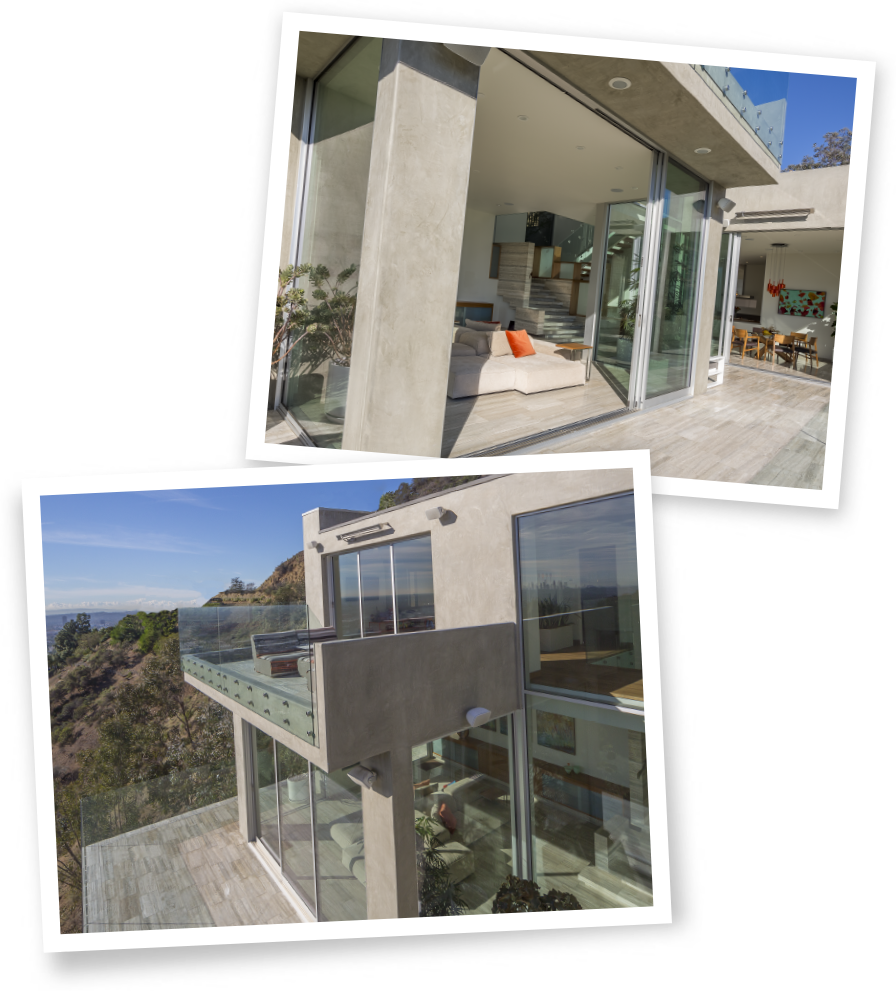 Hollywood Hills Home - House Clipart (896x991), Png Download