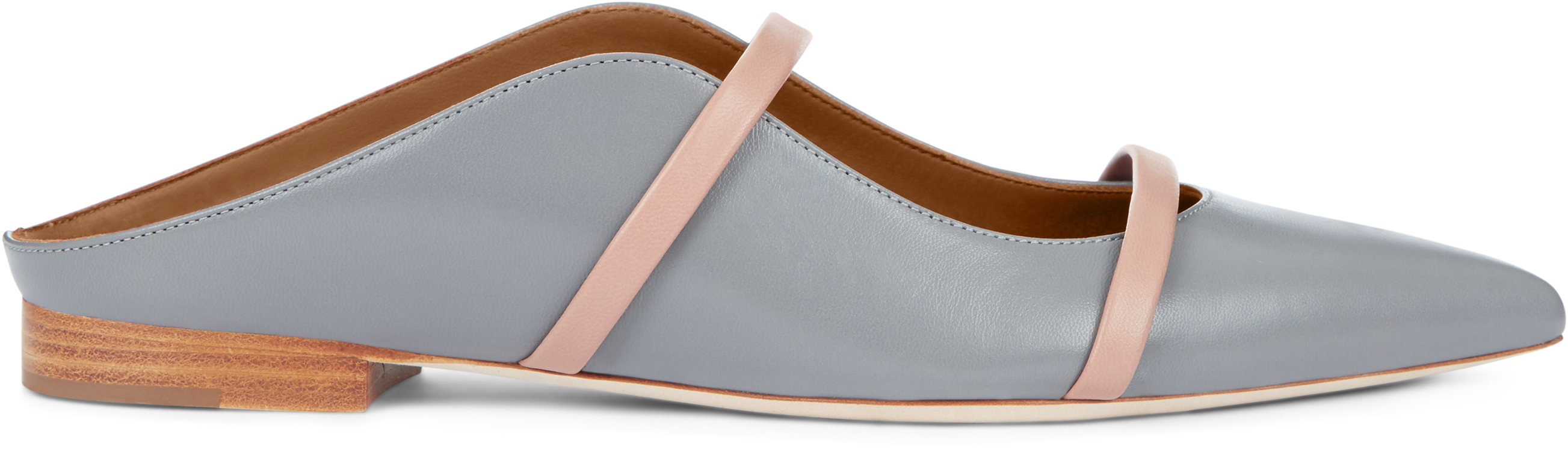 Dark Grey Nude Nappa - Suede Clipart (2606x746), Png Download