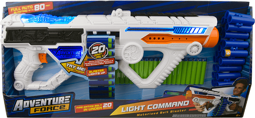6868 Adventure Force Light Command Light Up Blaster - Water Gun Clipart (900x900), Png Download