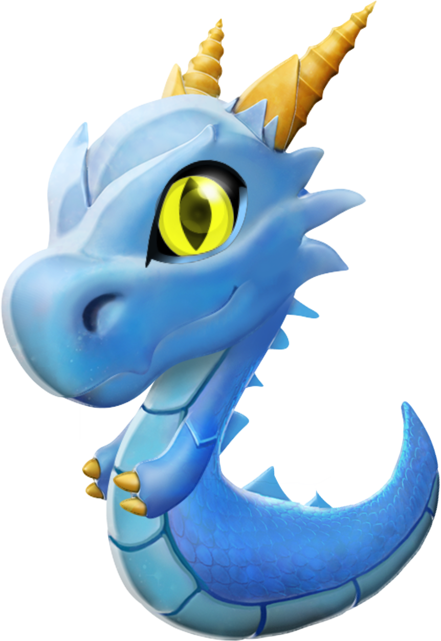 Cosmos Dragon Baby - Dragon Mania Dragon Cosmos Clipart (862x1253), Png Download