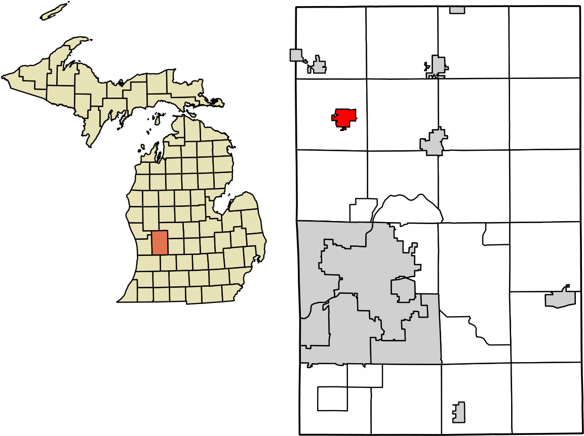 Walker Michigan Clipart (1200x911), Png Download