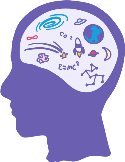 The Cosmos Inside - Illustration Clipart (600x600), Png Download