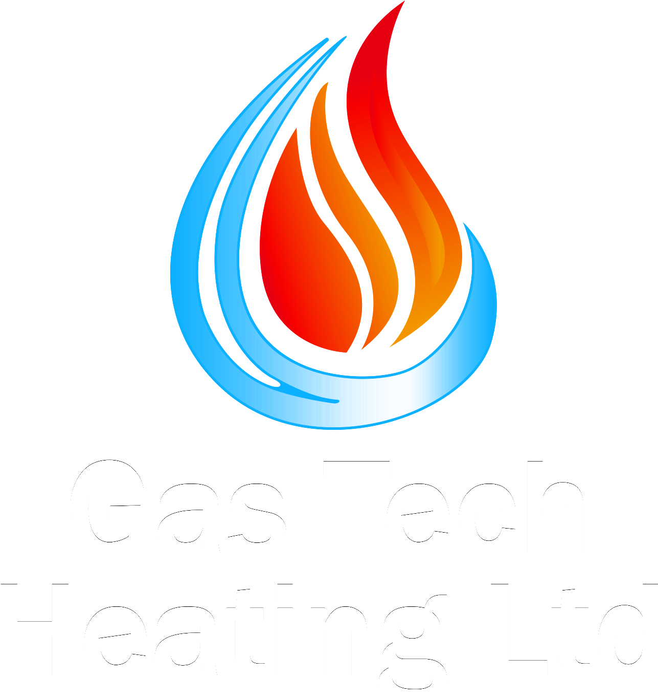 Gas Tech Heating Provides All Your Domestic Heating, - Graphic Design Clipart (2480x1490), Png Download