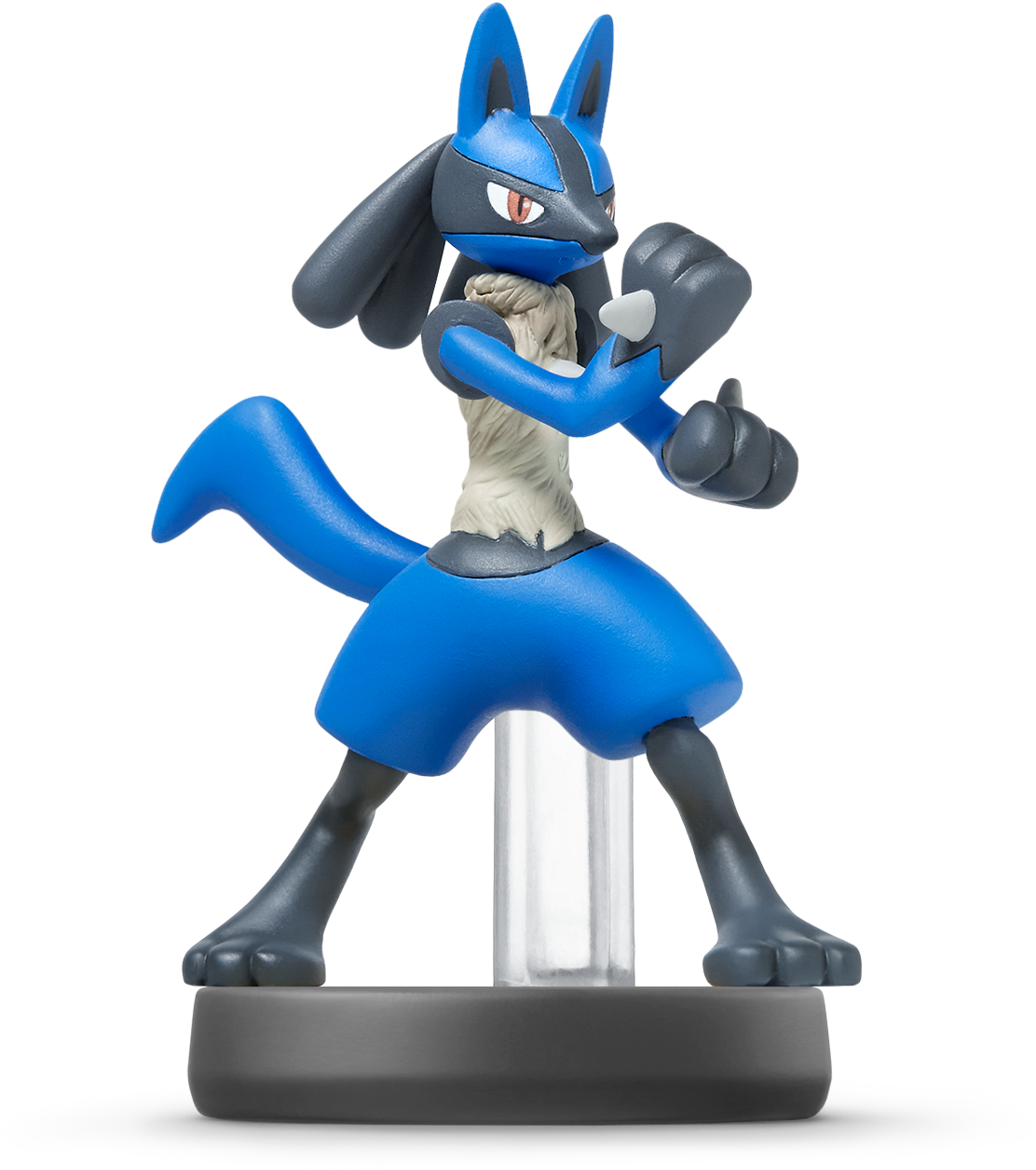Lucario Amiibo Png - Super Smash Bros Amiibo Lucario Clipart (1542x1557), Png Download