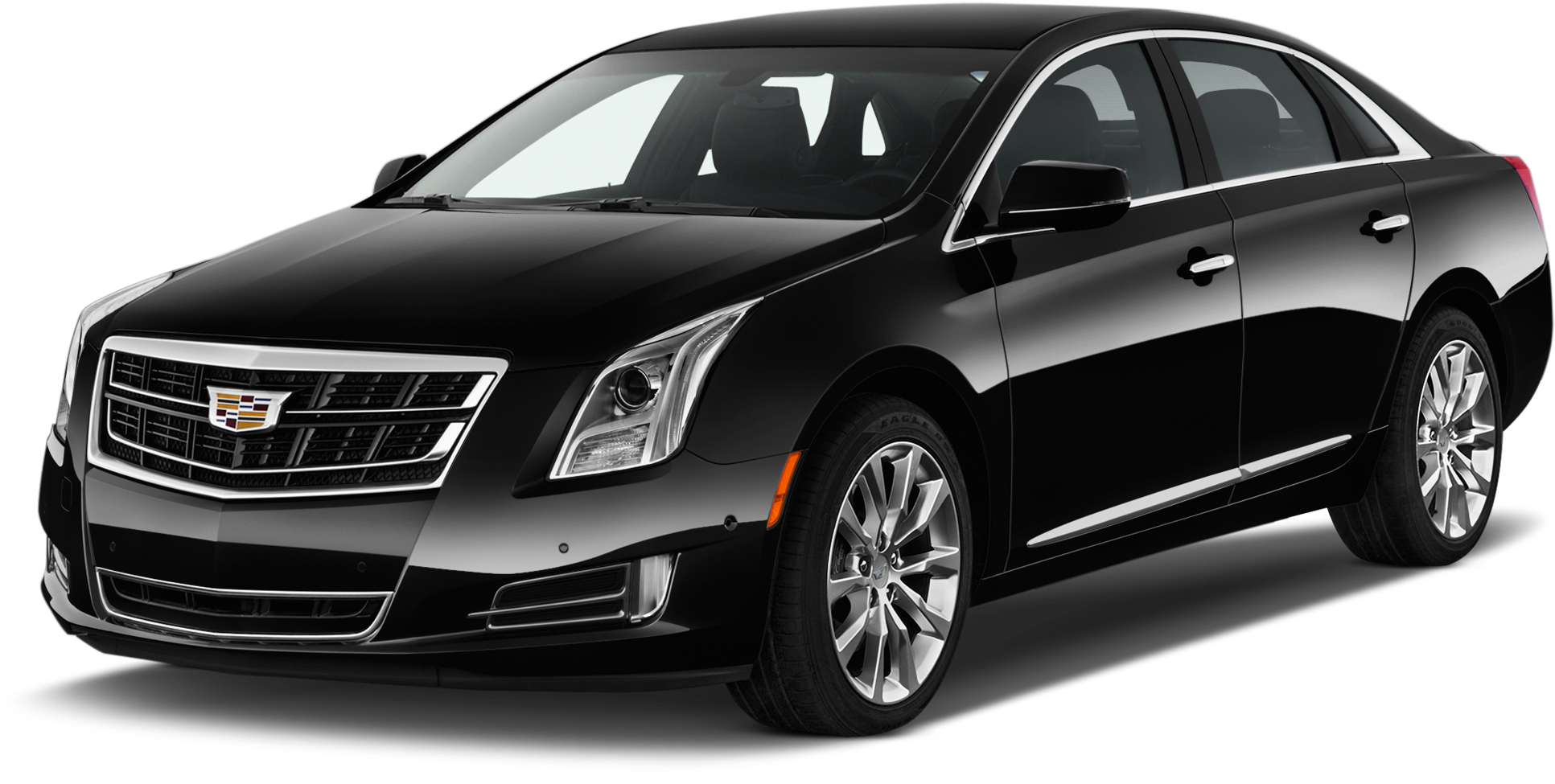 Cadillac - Black 2014 Cadillac Xts Clipart (2048x1360), Png Download