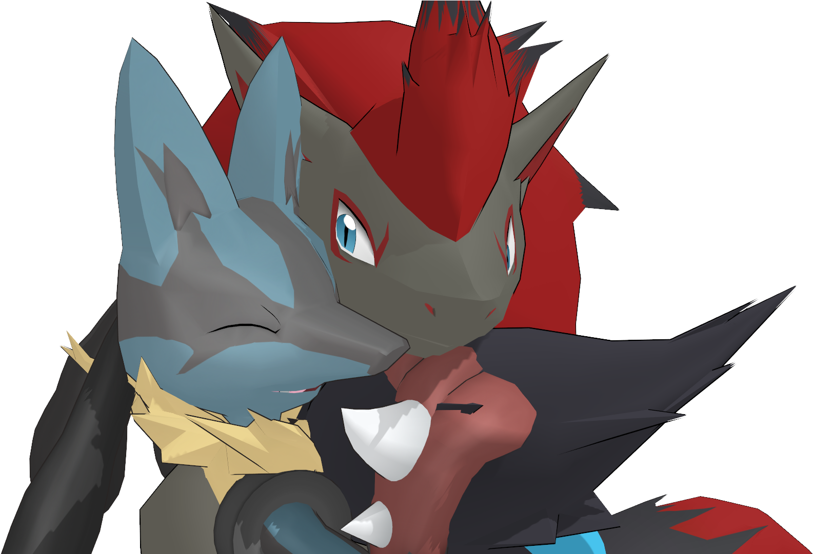 I'm Still Your Lucario - Cartoon Clipart (1920x1080), Png Download