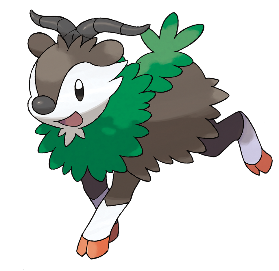 It Is Now Known That Skiddo Evolves Into The Already - Pokemon 672 Clipart (1023x985), Png Download