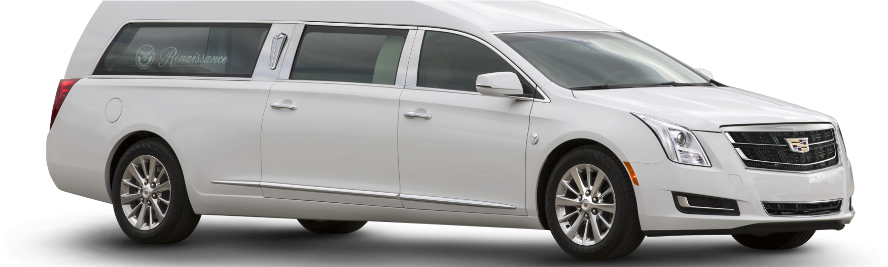 Download Png - White Cadillac Hearse 2016 Clipart (1920x527), Png Download