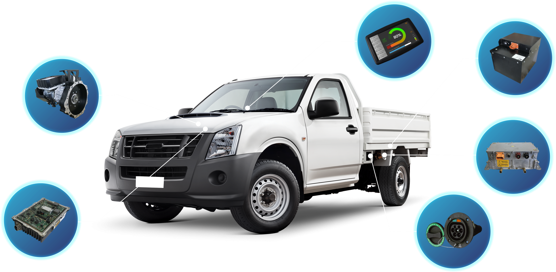 E Pick Up - Isuzu Sricity Clipart (1940x951), Png Download