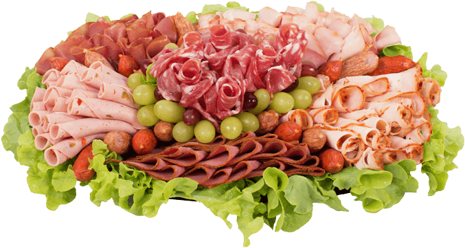 Medium Deli Platter Clipart (750x500), Png Download