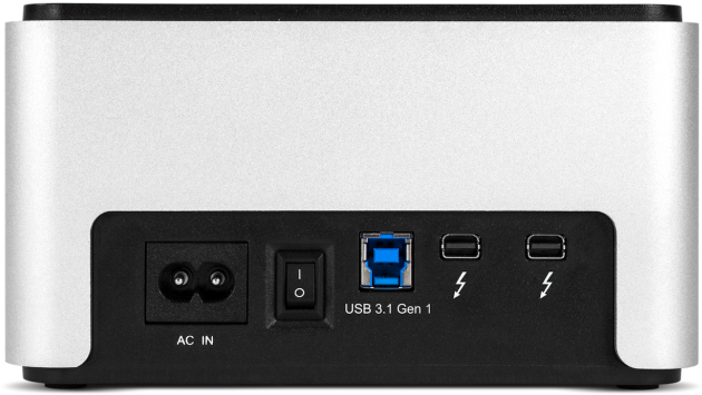 Parent Directory - Thunderbolt 3 Hard Drive Dock Clipart (800x515), Png Download