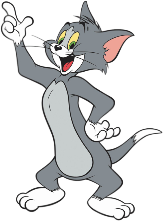 Fichier - Tom - Tom And Jerry Cartoon Clipart (800x800), Png Download