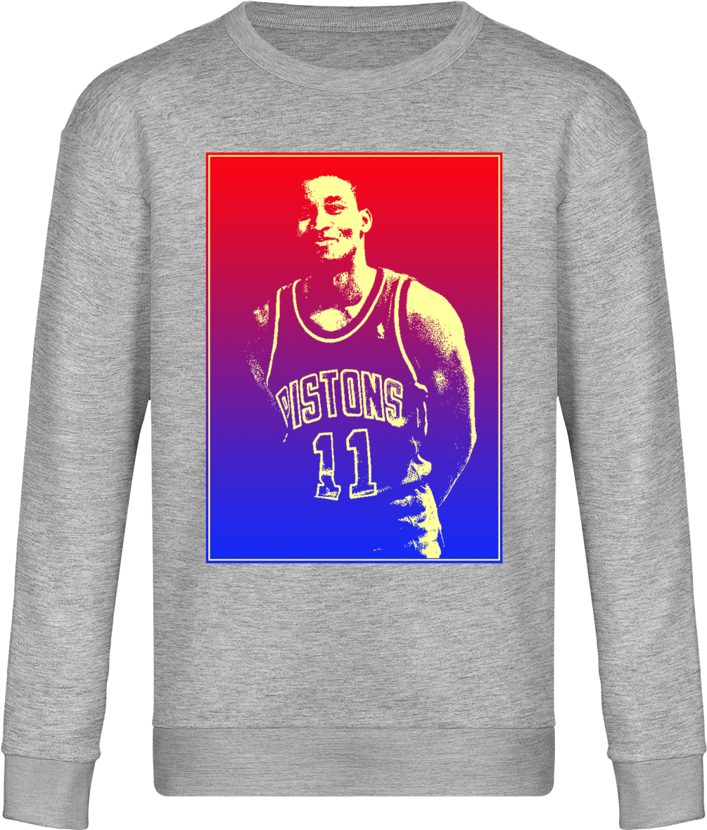 Sweat Shirt Unisexe - 伊 赛 亚 托马斯 Clipart (1004x1200), Png Download