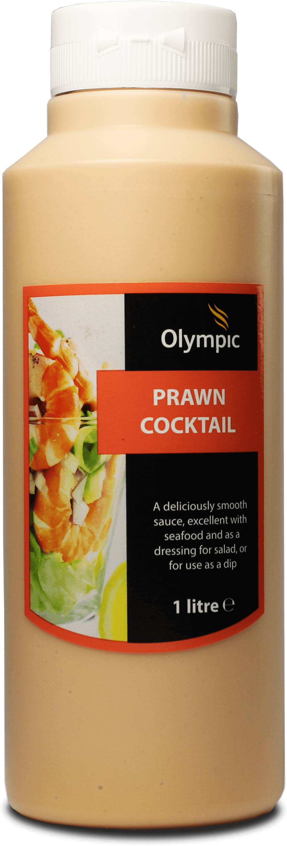 Olympic Prawn Cocktail Sauce 1l Bottle - Dish Clipart (1240x3004), Png Download