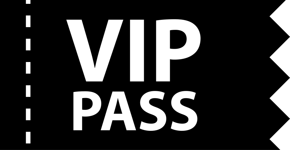 Vip Pass Png - Vip Pass Icon Png Clipart (980x508), Png Download