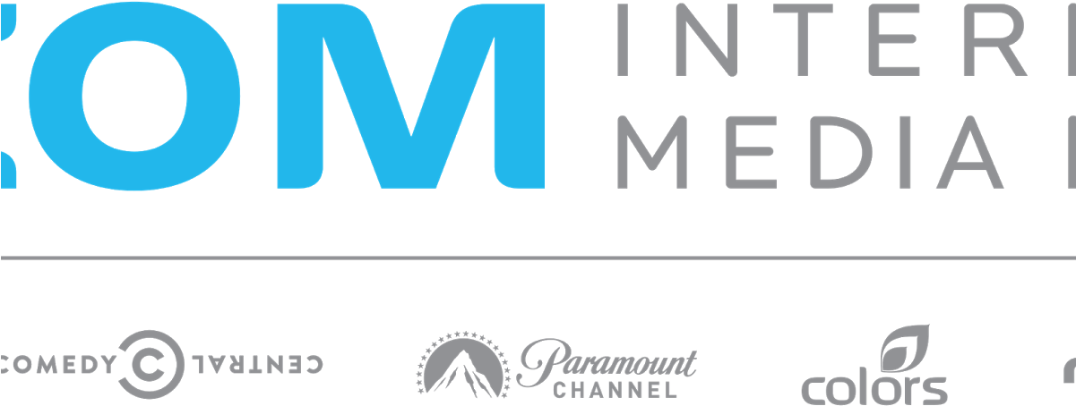 Viacom Launches 'viacom Play Plex' Suite Of Branded - Electric Blue Clipart (1201x454), Png Download