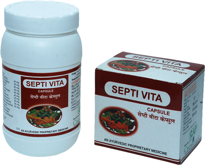 Septi Vita Capsule - Box Clipart (690x554), Png Download