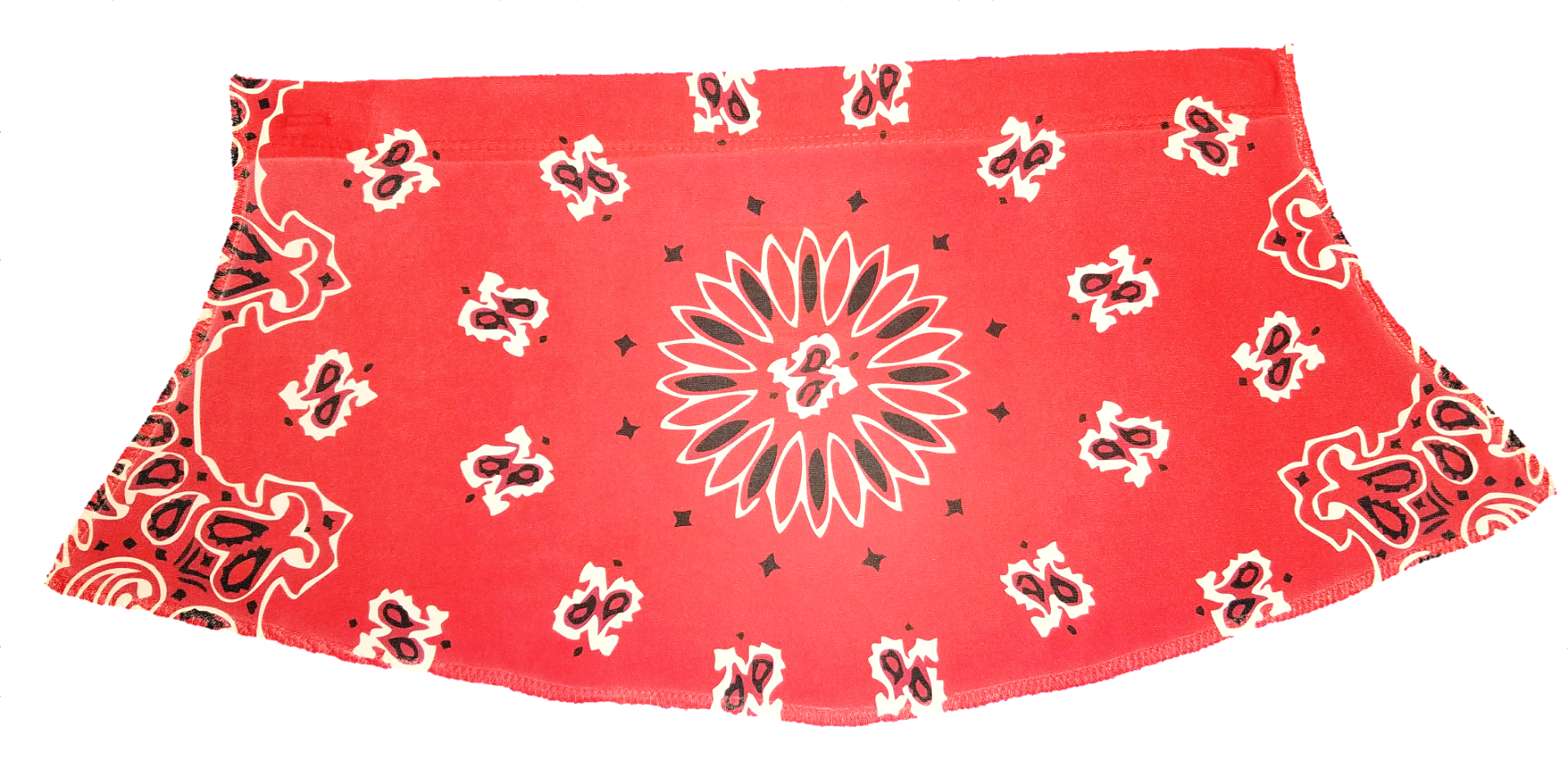 Red Bandana - Placemat Clipart (1920x940), Png Download