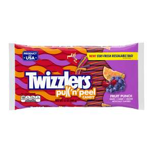 Twizzlers Pull 'n' Peel Fruit Punch Candy - Twizzlers Strawberry Clipart (300x300), Png Download