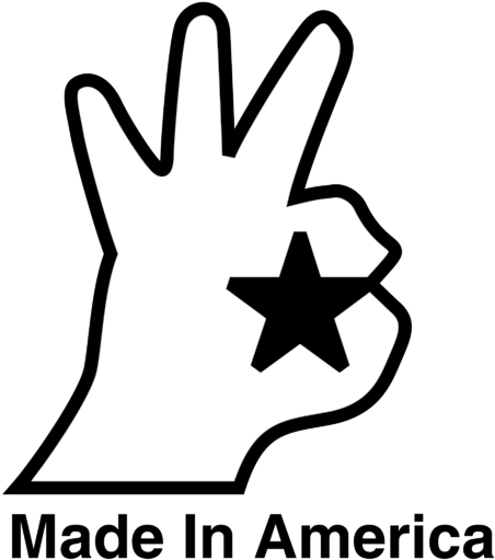 Made In America Hand Logo Clipart (800x600), Png Download