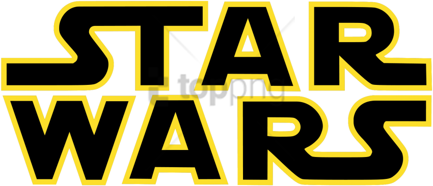 Free Png Star Wars Logos Png Image With Transparent - Star Wars Logo Transparent Background Clipart (850x366), Png Download
