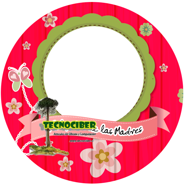 Plantillas Día De La Madre / Diseños Día De La Madre - Circle Clipart (650x650), Png Download