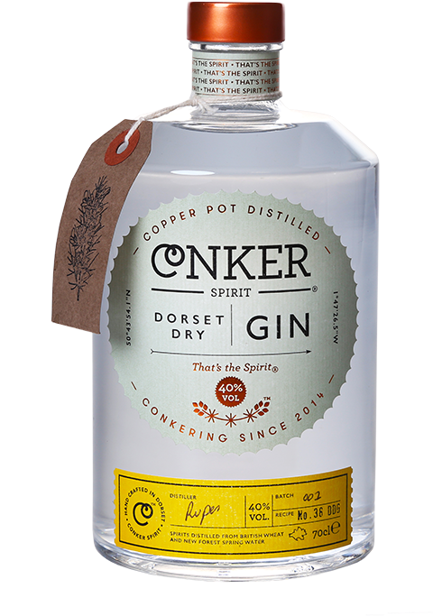 Conker Dorset Dry Gin Clipart (479x709), Png Download