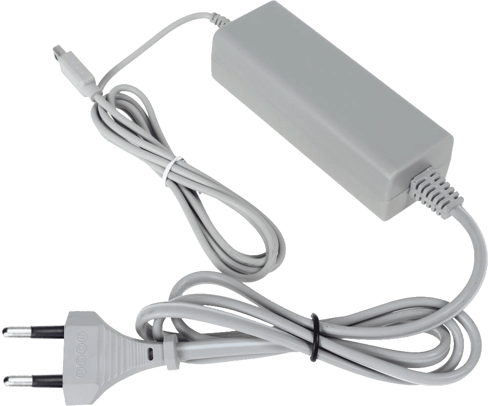 Nintendo Wii U Gamepad Ac Adapter Psu Generic - Cargador Wii Clipart (991x824), Png Download