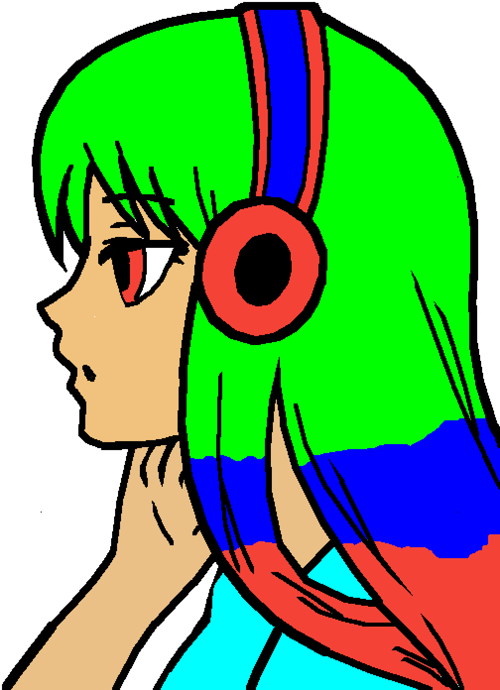 My Dream To Be A Artists By Parrytem - Animated Smile Clipart (1008x1392), Png Download