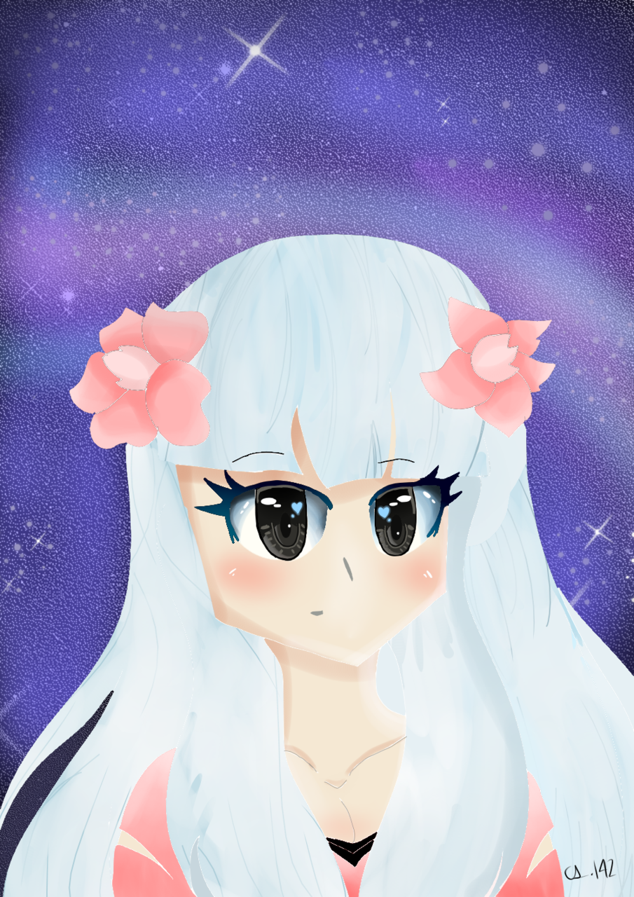 If Kanna Was Human - Cartoon Clipart (905x1280), Png Download