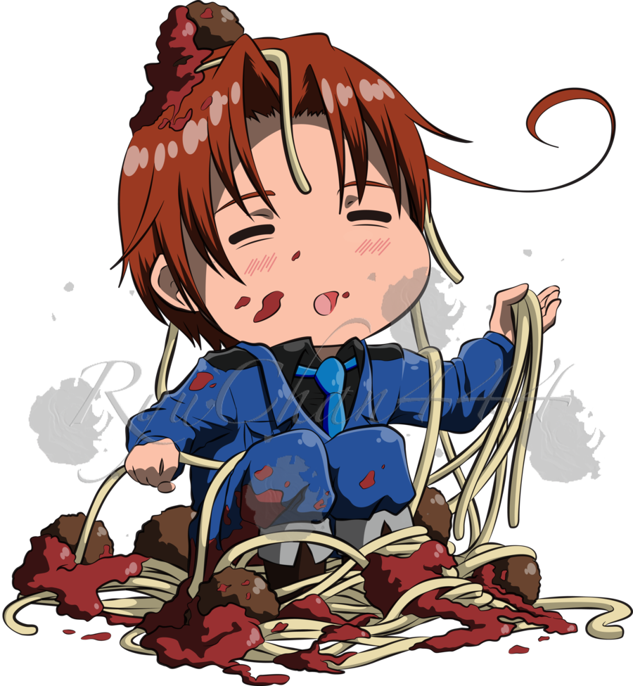 Italy Making Pasta Hetalia , Png Download - Hasta La Pasta Hetalia Clipart (900x975), Png Download
