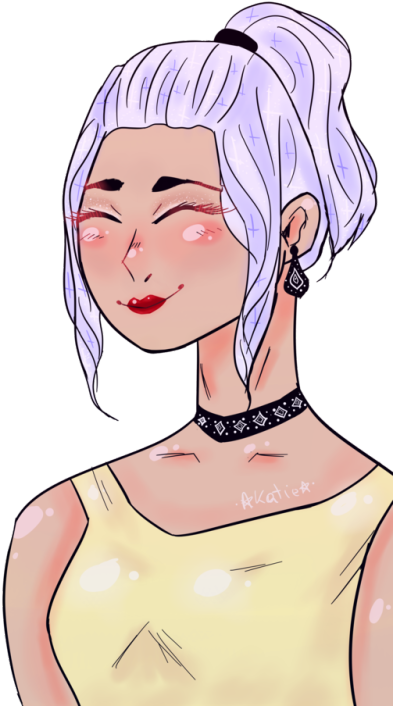 Makeup Step By Step - Cartoon Clipart (500x707), Png Download