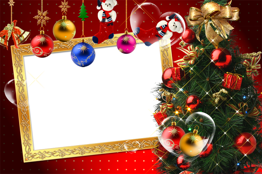 Molduras Natalinas Png - Christmas Ornament Clipart (900x600), Png Download