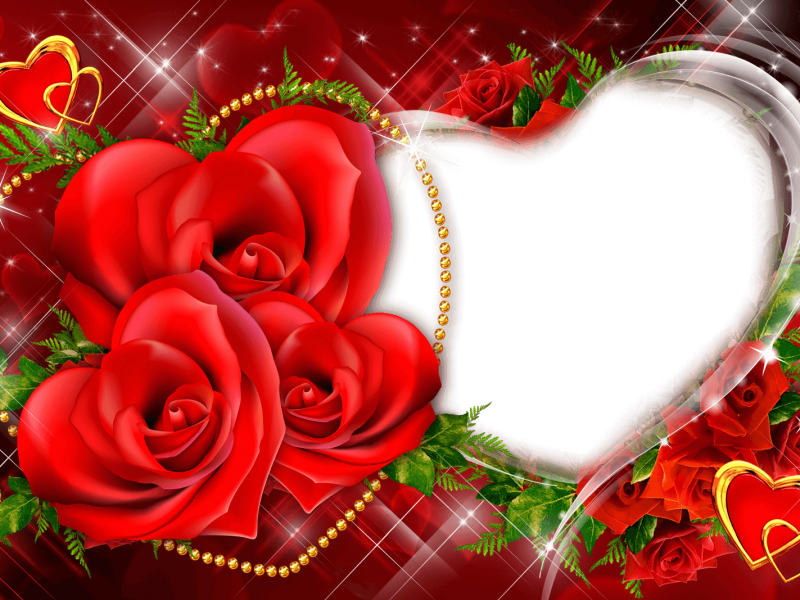 Molduras De Amor Para Fotos Molduras Para Fotos - Love You Photo Frames Clipart (800x600), Png Download