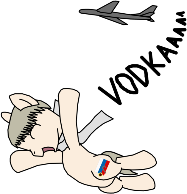 Vodkn Russia Pony Mammal Vertebrate Hand Cartoon Finger - Cartoon Clipart (894x894), Png Download