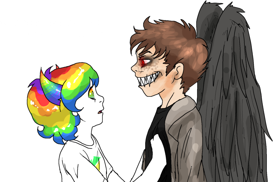 Supernatural Fandomstuck Trickster Clipart (1280x800), Png Download