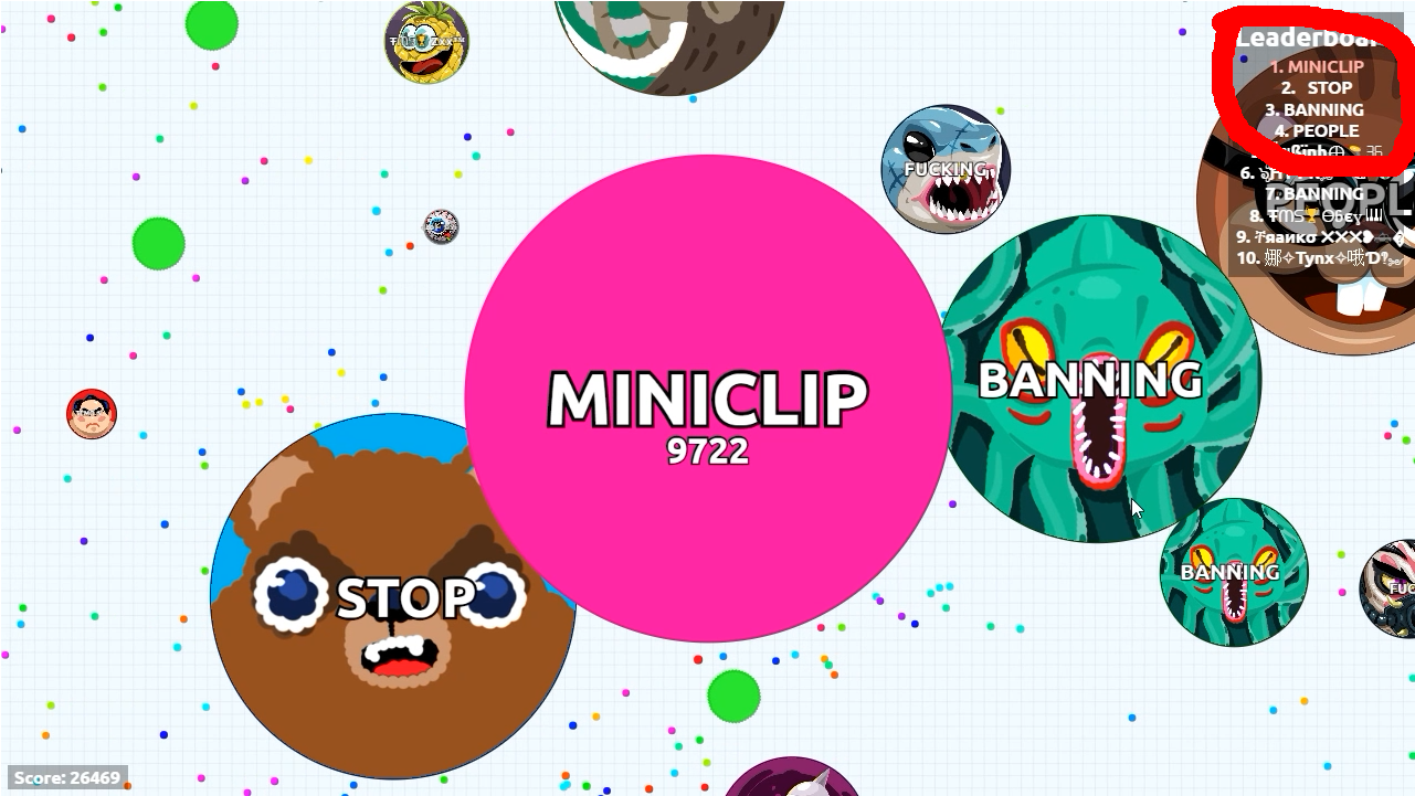 Agario - Circle Clipart (1280x1024), Png Download