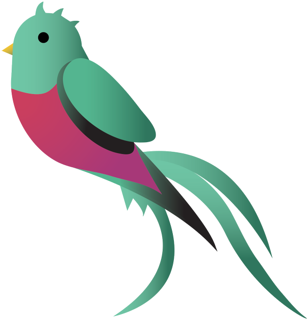 Qchain - Guatemala Bird Logo Clipart (1200x1200), Png Download