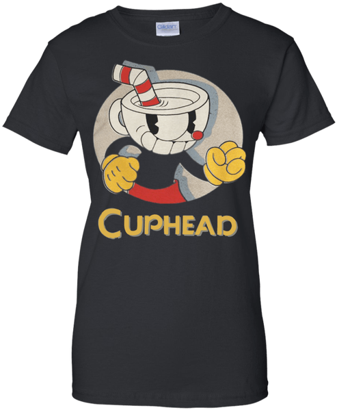 Fix Content Cuphead Circle Shadow Profile Vintage Ladies - Cuphead Fist Clipart (600x600), Png Download