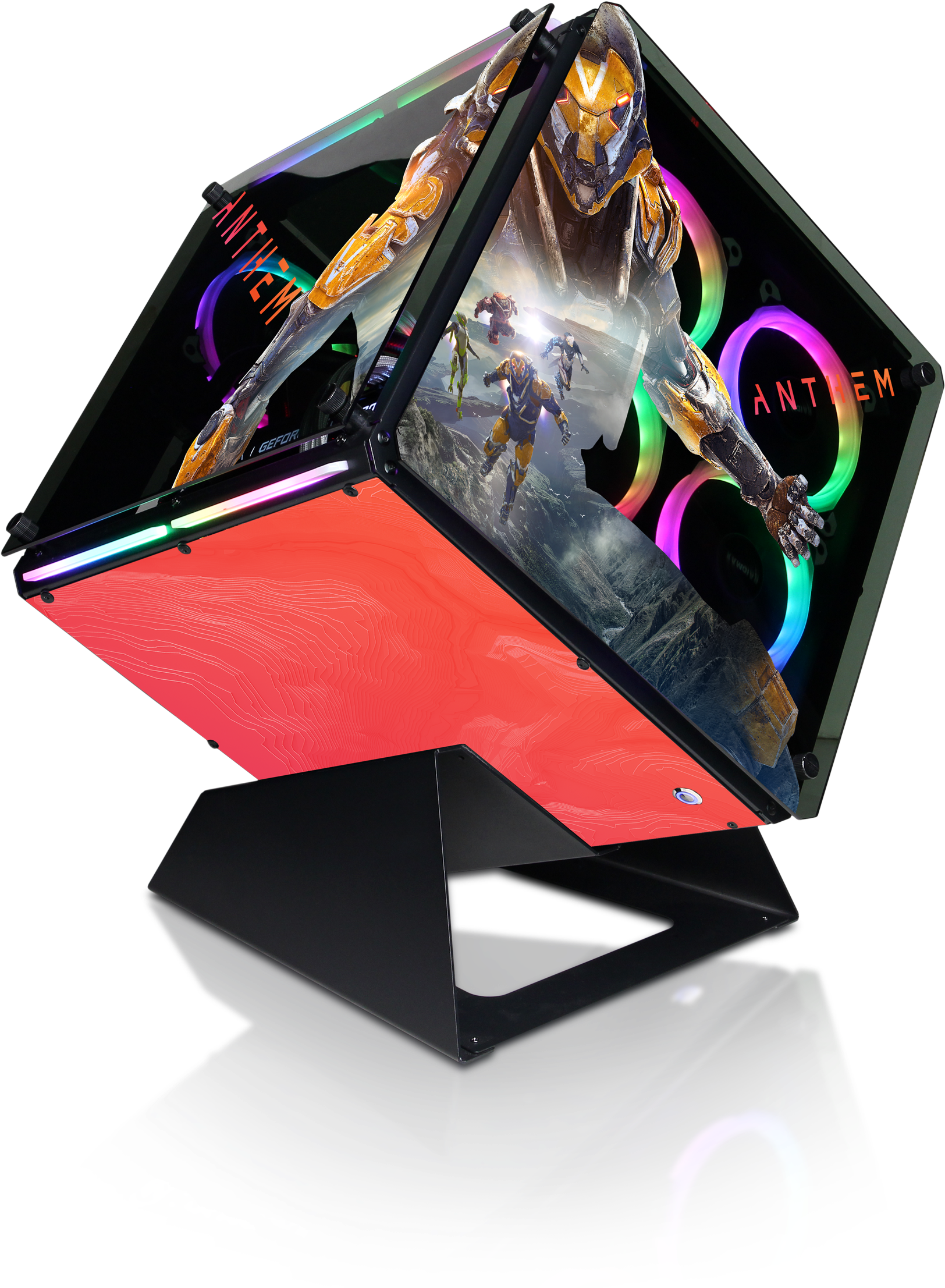 #lvlup Your Squad With A Chance To Win A Custom Anthem - Gaming Computer Clipart (1920x2259), Png Download