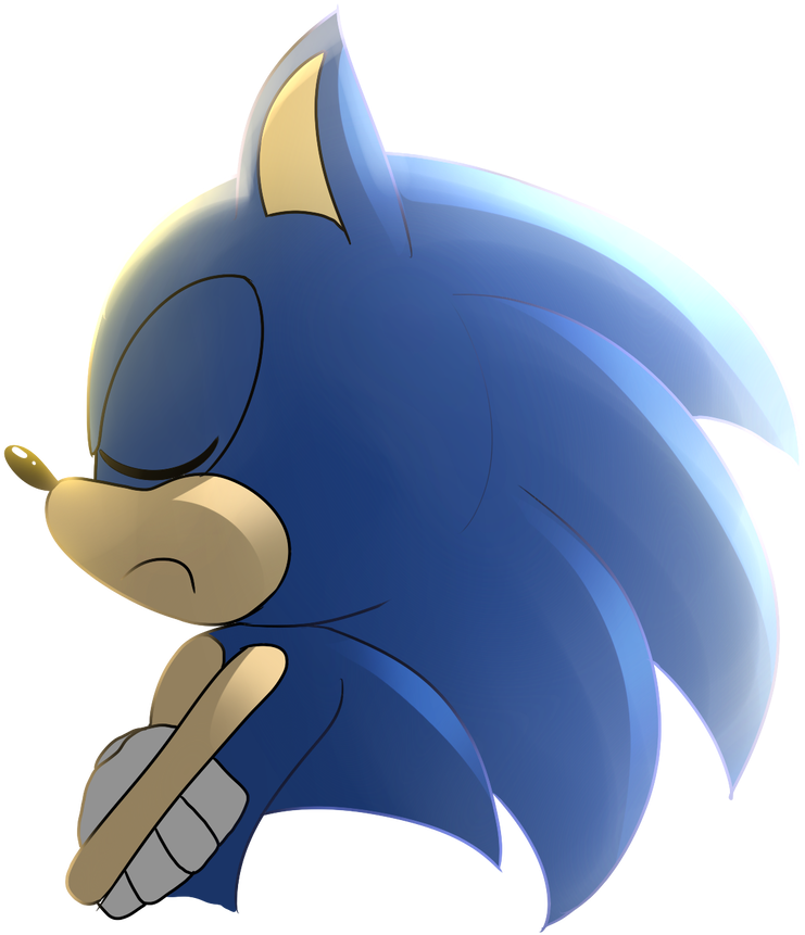 Png - Sonic Face Clipart (864x925), Png Download