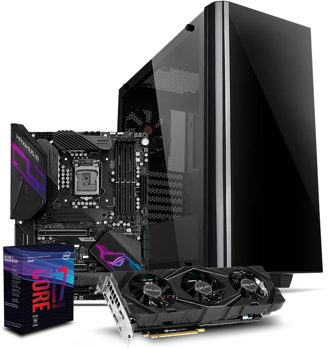 Desktop Custom Pc - Thermaltake View 21 Tg Mid Tower - No Power Supply Clipart (1268x1345), Png Download