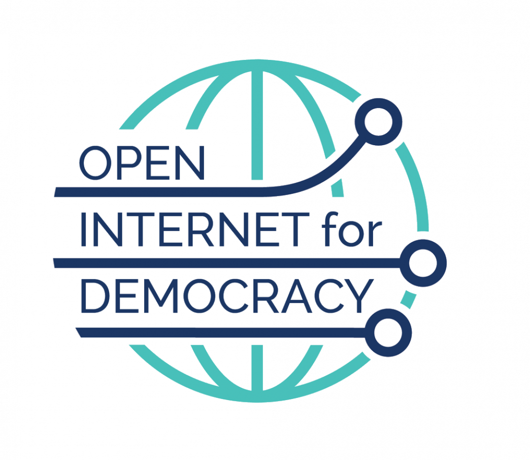 Open Internet For Democracy Initiative - Open Internet For Democracy Clipart (1044x906), Png Download