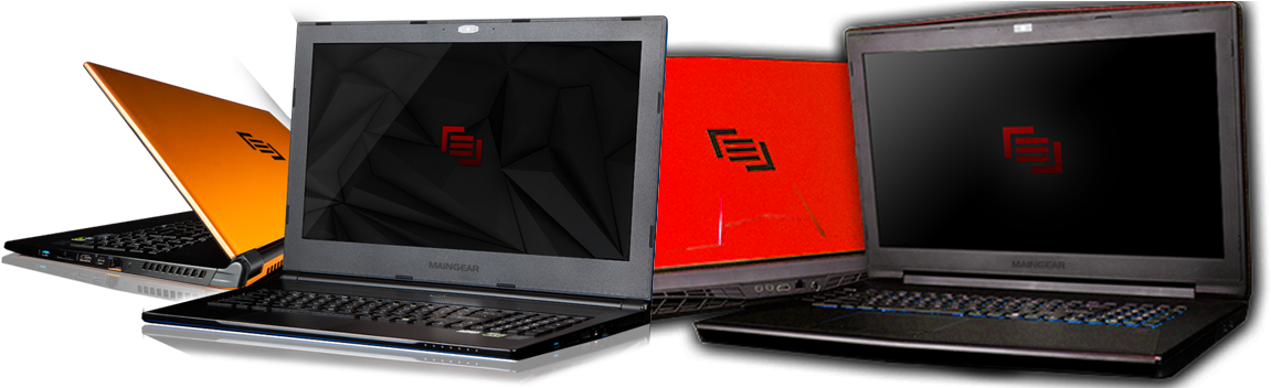 Custom Built Laptops Clipart (1160x351), Png Download