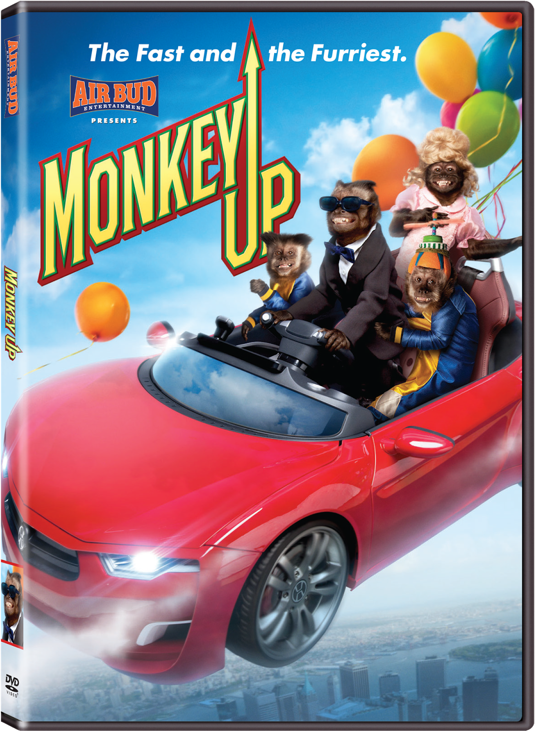 All-new Family Film From The Creators Of Air Bud & - Monkey Up 2016 Poster Clipart (1273x1600), Png Download