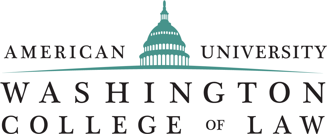 American University Washington College Of Law Logo Clipart (1413x579), Png Download